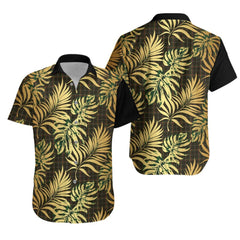 Stott 02 Tartan Vintage Leaves Hawaiian Shirt