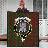 Strange Tartan Crest Quilt