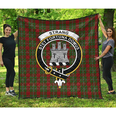 Strange Tartan Crest Quilt