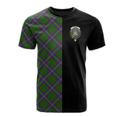 Strange of Balkaskie Tartan T-Shirt Half of Me - Cross Style