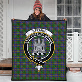 Strange of Balkaskie Tartan Crest Quilt