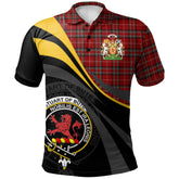 Stuart of Bute Tartan Polo Shirt - Royal Coat Of Arms Style