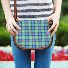 Sutherland Ancient Tartan Saddle Handbags