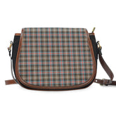 Sutherland Weathered Tartan Saddle Handbags