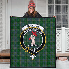 Taylor Tartan Crest Quilt