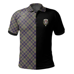 Taylor Weathered Tartan Polo Shirt Half of Me - Cross Style