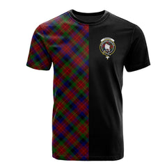 Tennant Tartan T-Shirt Half of Me - Cross Style