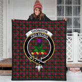 Thompson (Mackinlay) Tartan Crest Quilt