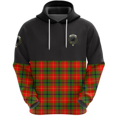 Turnbull Dress Clan Half Of Tartan Hoodie
