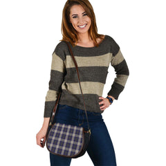 Unidentified Gordon Tartan Saddle Handbags