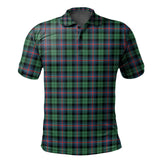 Urquhart Broad Red Ancient Tartan Polo Shirt
