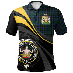 Urquhart Brydon Tartan Polo Shirt - Royal Coat Of Arms Style