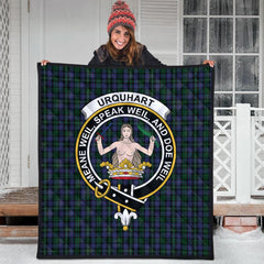 Urquhart Brydon Tartan Crest Quilt