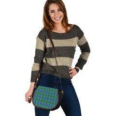 Vance Tartan Saddle Handbags