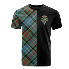 Walkinshaw Tartan T-Shirt Half of Me - Cross Style