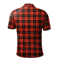 Wallace Hunting Red Tartan Polo Shirt