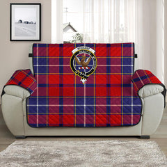 Wishart Dress Tartan Crest Sofa Protector