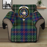 Wood Modern Tartan Crest Sofa Protector
