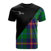 Young Modern Tartan - Military T-Shirt