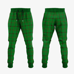 Don Tartan Crest Jogger Sweatpants