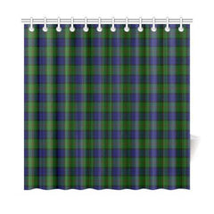 Dundas Modern Tartan Shower Curtain