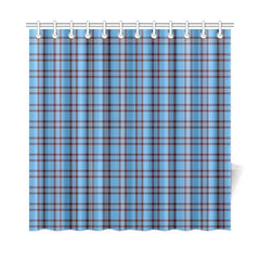 Elliot Ancient Tartan Shower Curtain