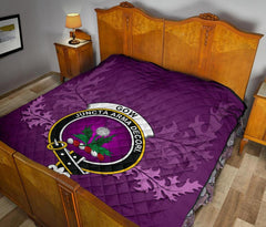 Gow Modern Tartan Crest Quilt