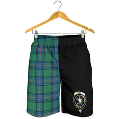 Shaw of Sauchie Tartan Crest Men's Short Haft Style