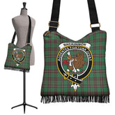 MacKinnon Hunting Ancient Tartan Clan Badge Boho Handbag