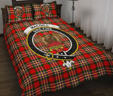 MacGill Modern Tartan Crest Quilt Bed Set
