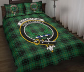 MacArthur Ancient Tartan Crest Quilt Bed Set