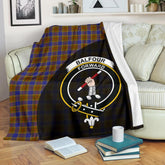 Balfour Modern Tartan Crest Blanket Wave Style