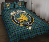 Campbell of Cawdor Ancient Tartan Crest Quilt Bed Set