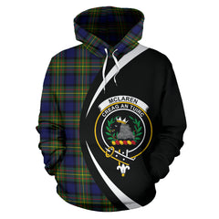 McLaren Modern Tartan Crest Hoodie - Circle Style SP