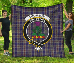 Thompson Variant Tartan Crest Quilt - SP