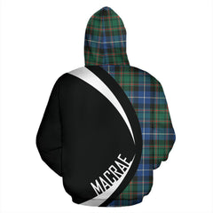 MacRae Hunting Ancient Tartan Crest Hoodie - Circle Style