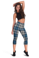 Napier Modern Tartan Capris Leggings