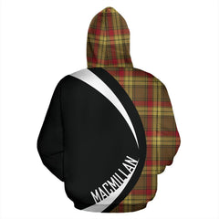 MacMillan Old Weathered Tartan Crest Zipper Hoodie - Circle Style