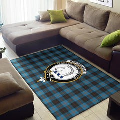 Horsburgh Tartan Crest Area Rug