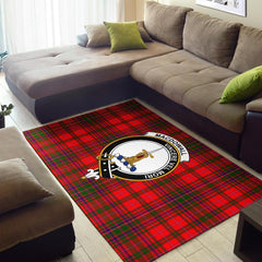 Macdowall (Of Garthland) Tartan Crest Area Rug