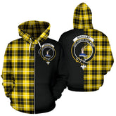 Barclay Dress Modern Tartan Crest Zipper Hoodie - Half Of Me Style