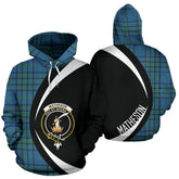 Matheson Hunting Ancient Tartan Crest Hoodie - Circle Style
