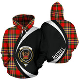 MacGill Modern Tartan Crest Hoodie - Circle Style