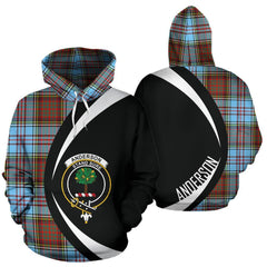 Anderson Ancient Tartan Crest Hoodie - Circle Style