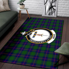 Shaw (Of Tordarroch) Tartan Crest Area Rug