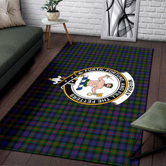 Murray (Of Atholl) Tartan Crest Area Rug