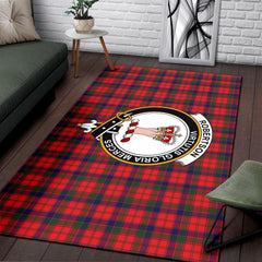 Robertson (Clan Donnachaidh) Tartan Crest Area Rug