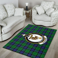 Monteith Tartan Crest Area Rug