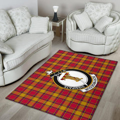 Scrymgeour Tartan Crest Area Rug
