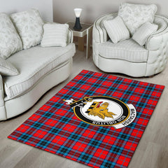 MacTavish Tartan Crest Area Rug